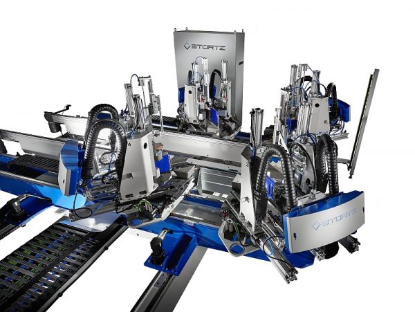 HSM-T-Drive-CL-R4 - Horizontal 4-head welding machine ContourLine